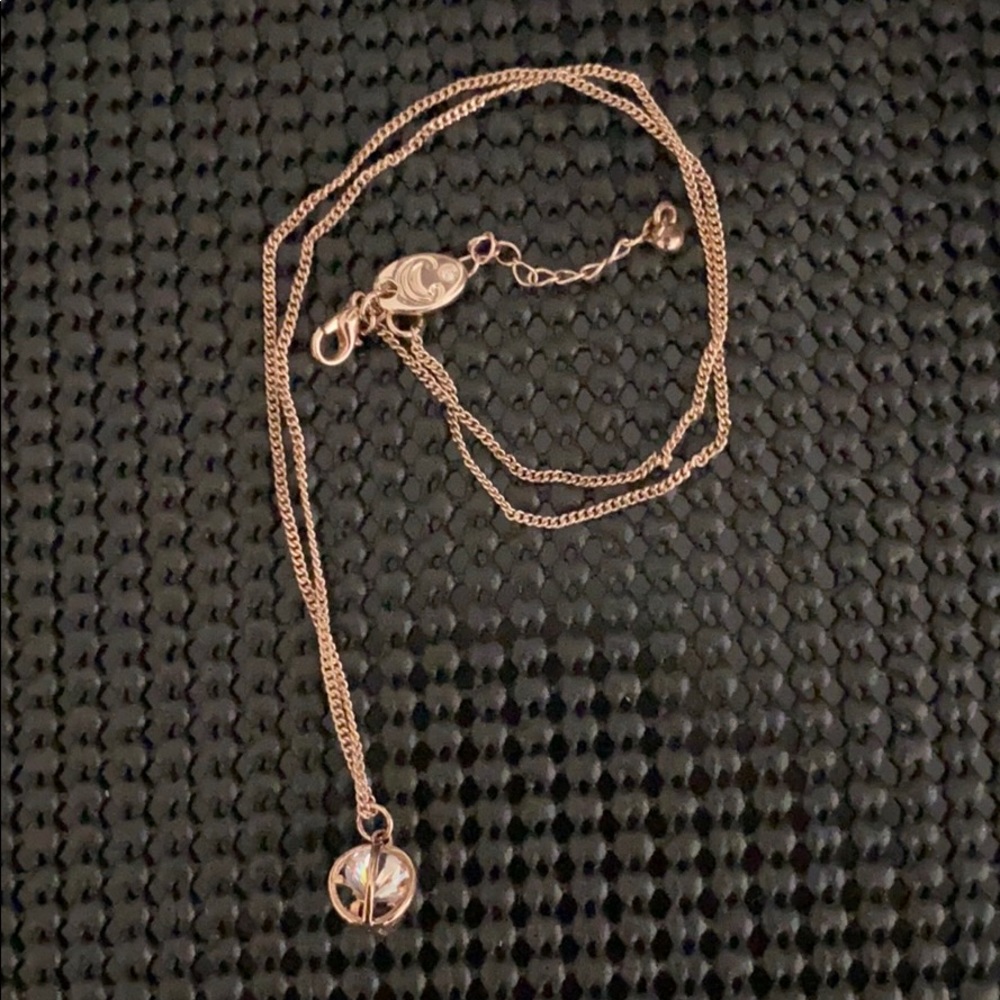 Rose gold necklace